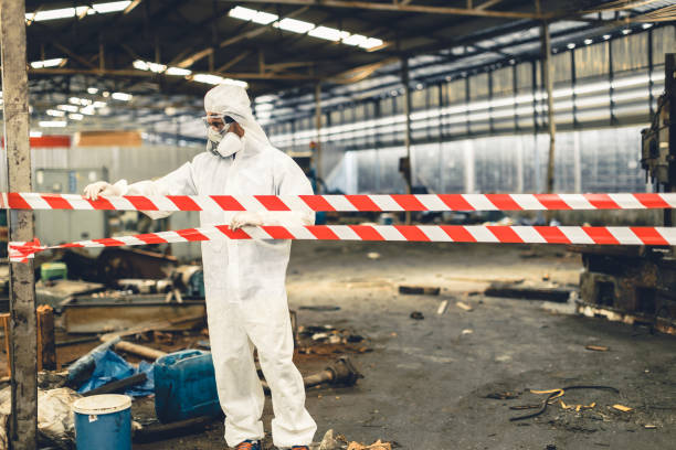 Professional Odor Removal technician working in Hanover, NH